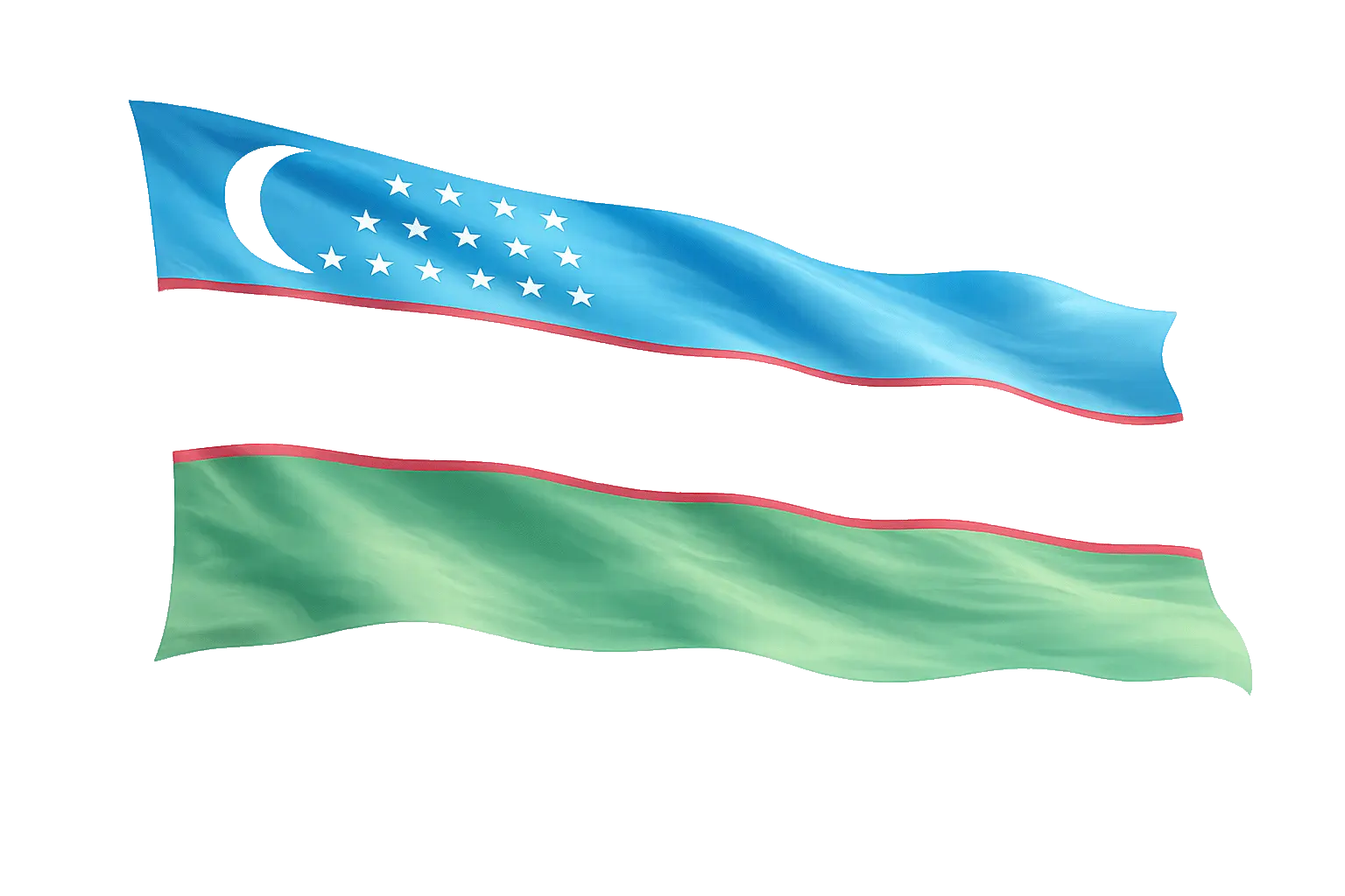 uzbekistan flag